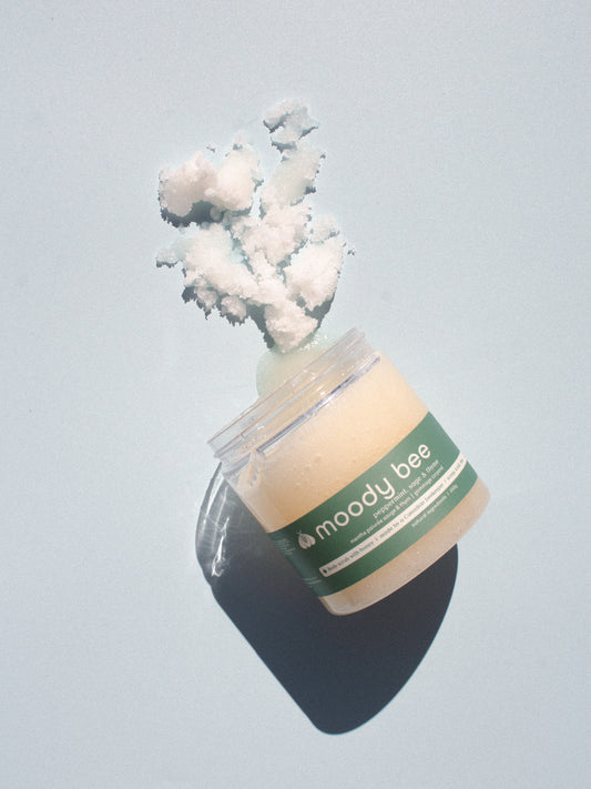 peppermint sage & thyme body scrub