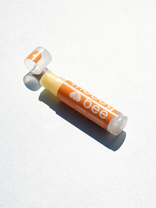 Moody Bee Beeswax Lip Balm - orange creamsicle