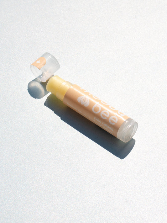 Moody Bee Beeswax Lip Balm - pina colada