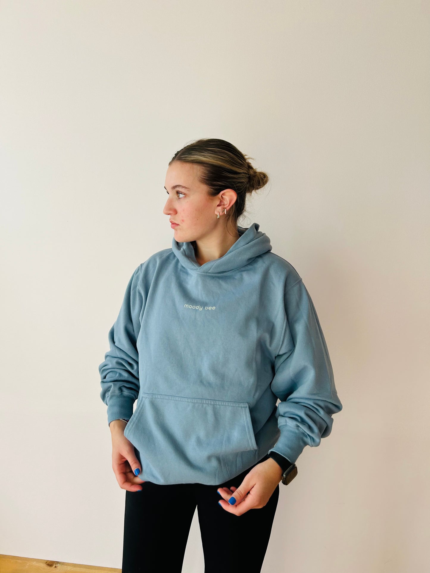 moody bee hoodie