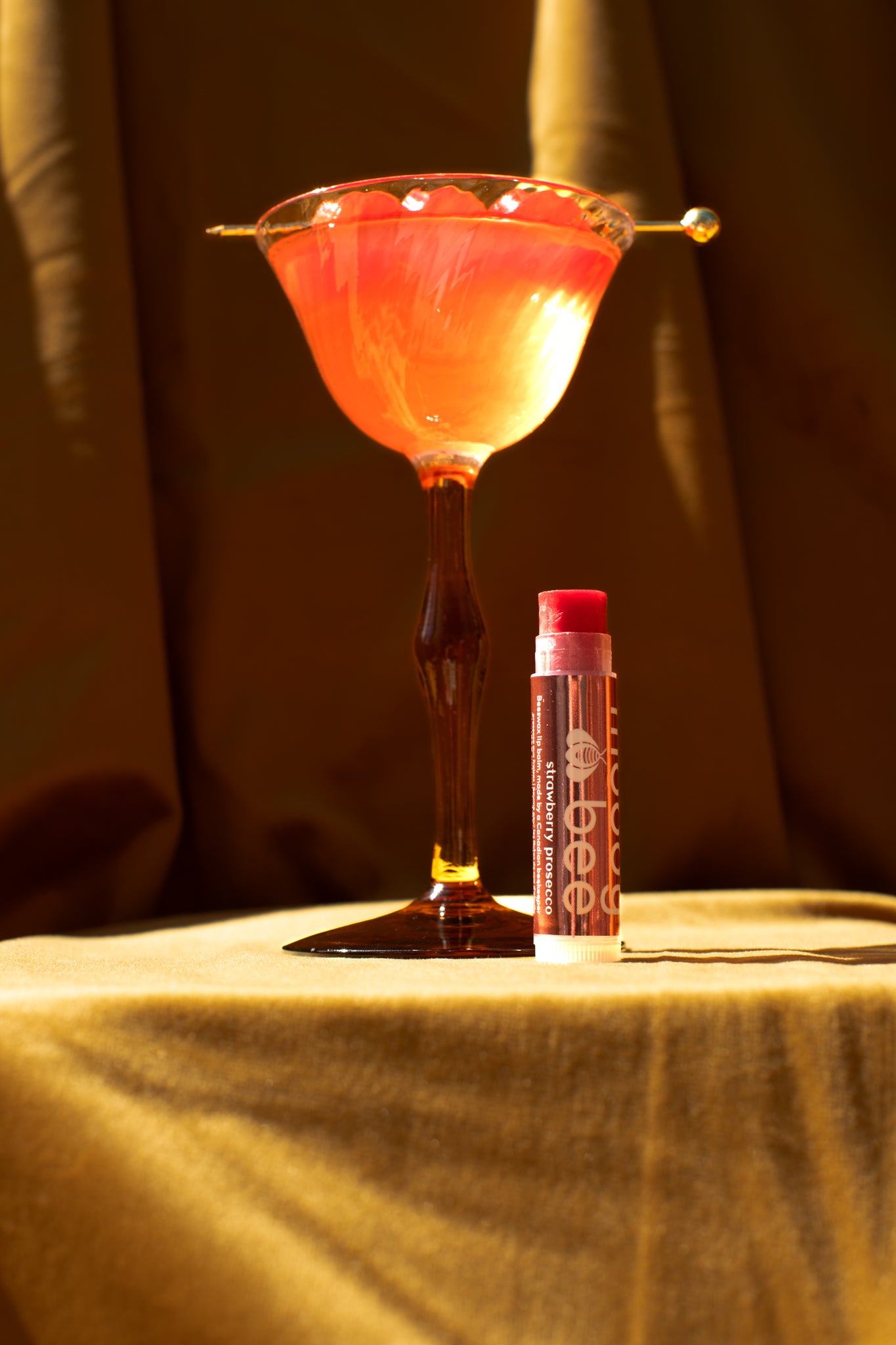 strawberry prosecco! (tinted)