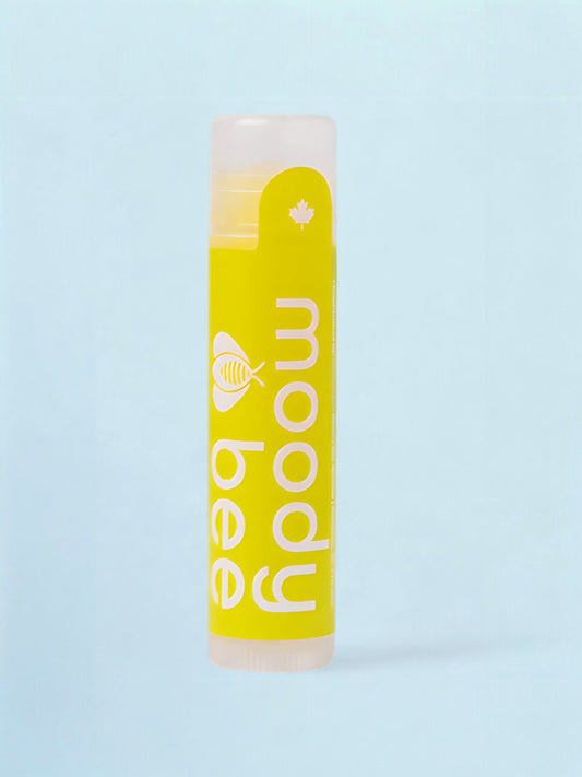 Moody Bee beeswax lip balm - banana cream pie