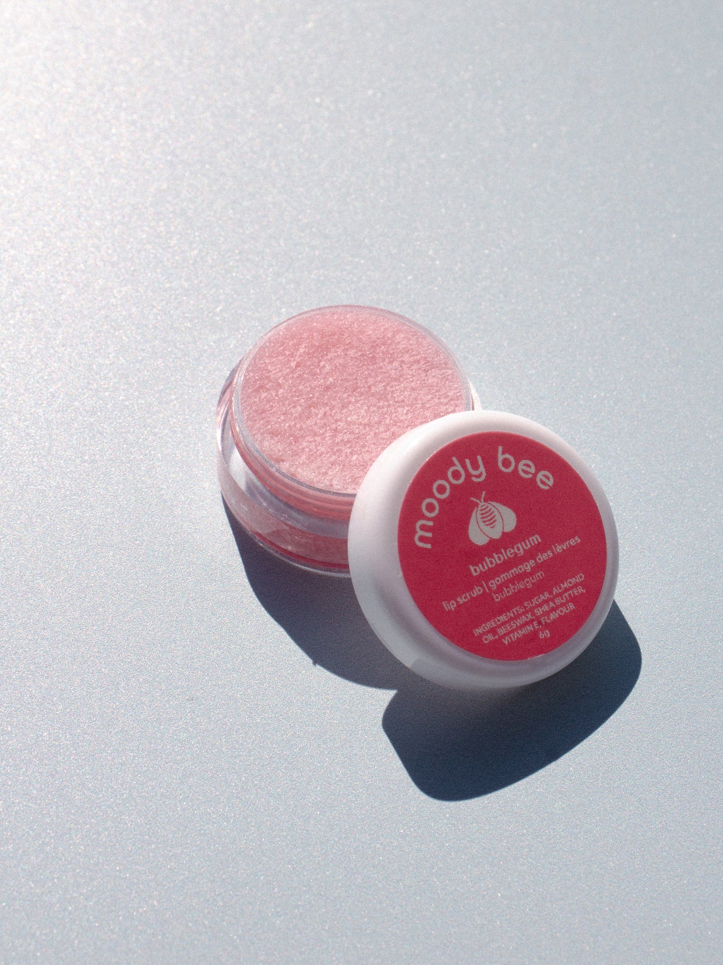 bubblegum lip scrub