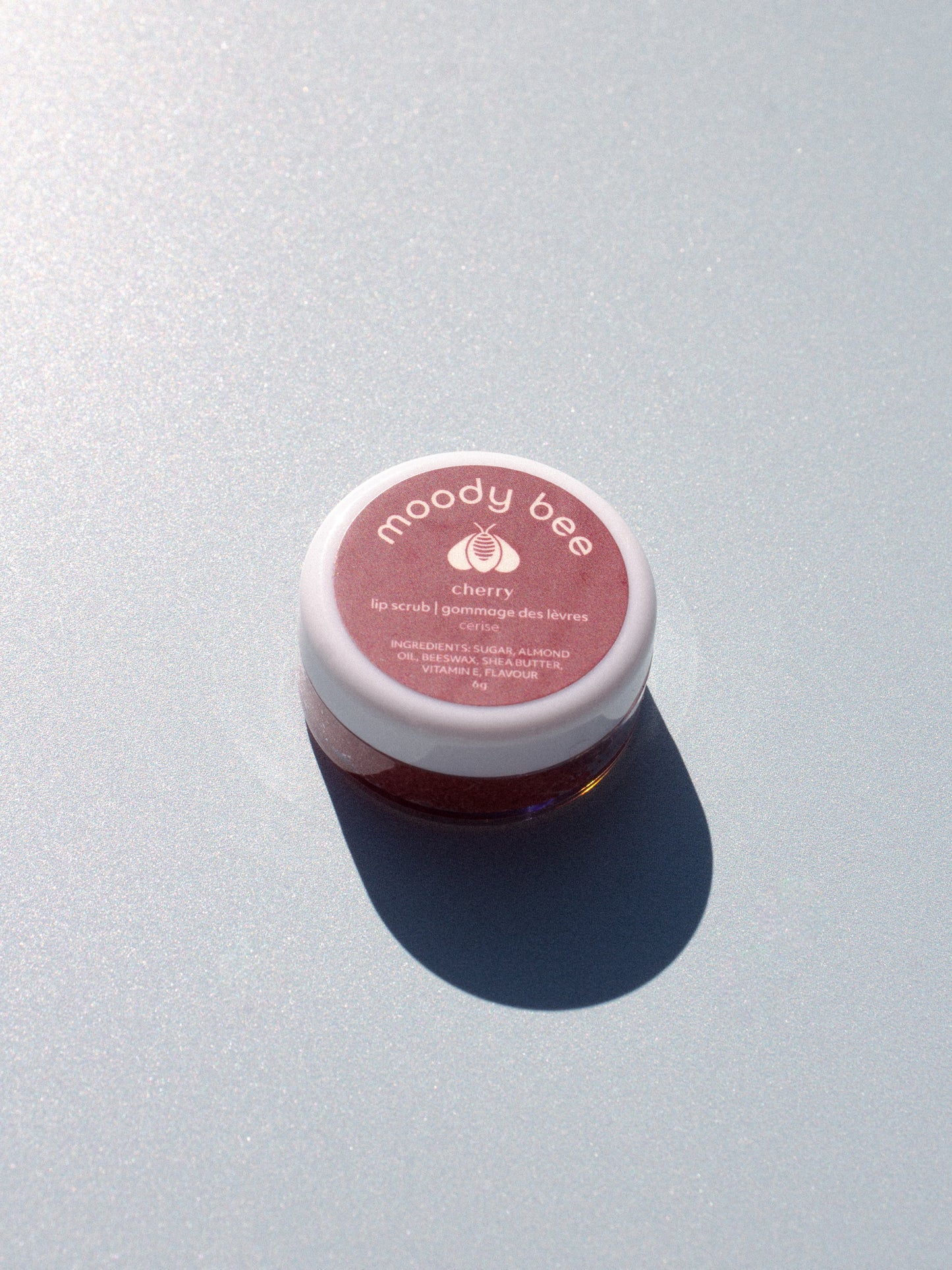 cherry lip scrub