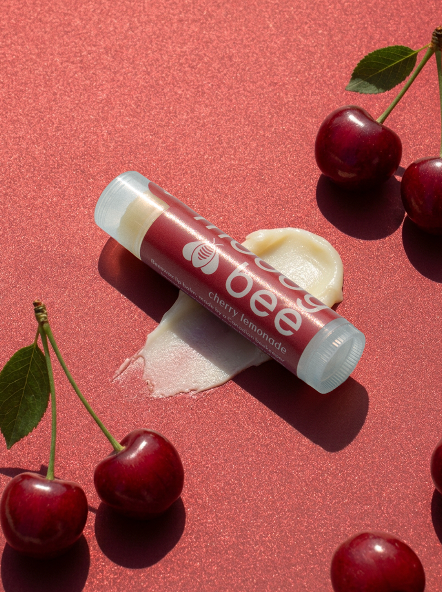 cherry lemonade. lip balm of the month, 40% off!