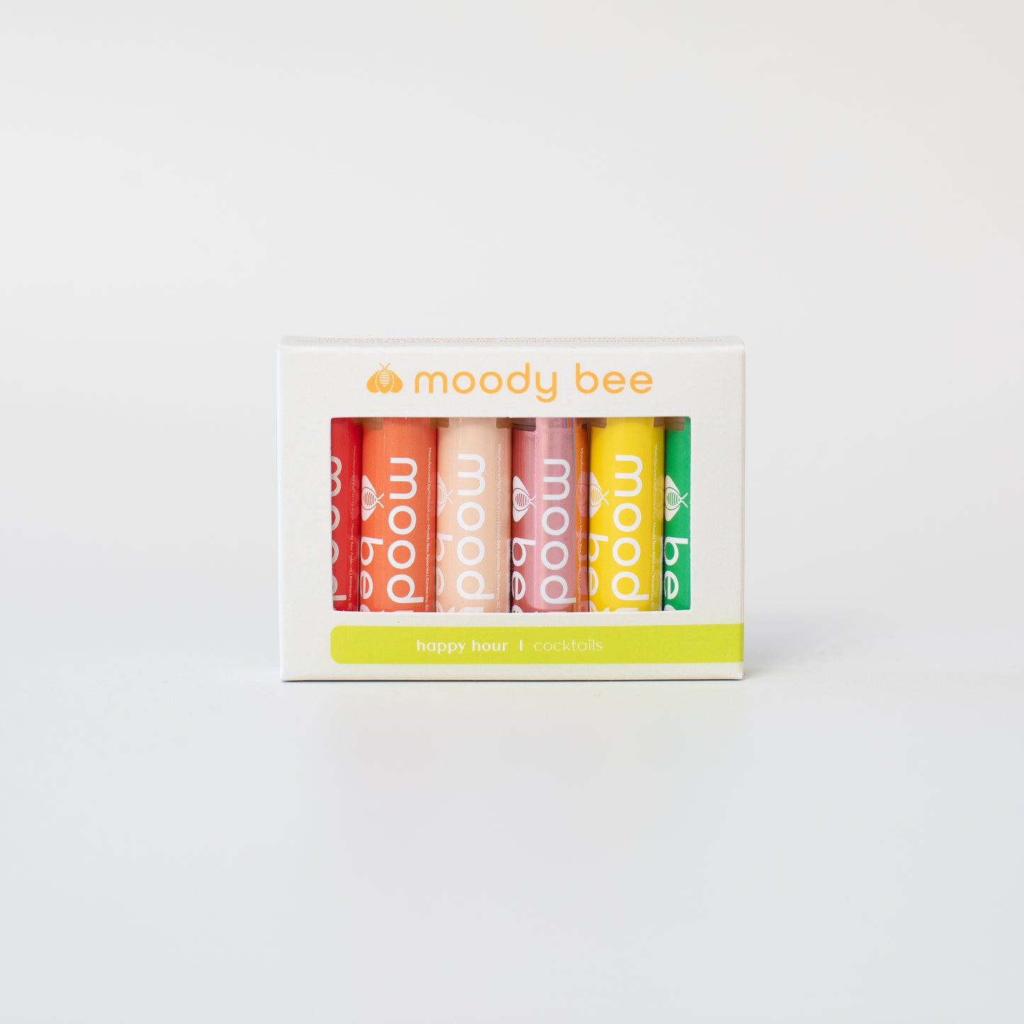 happy hour - including one tinted lip balm! 🍸💋
