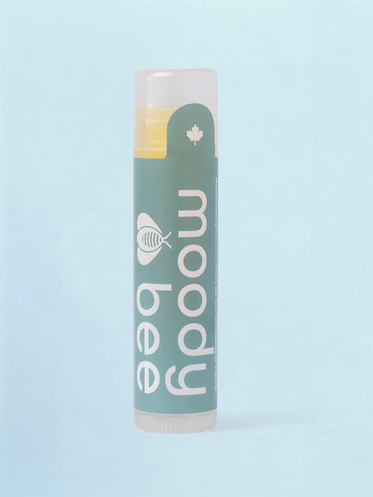 Moody Bee Beeswax Lip Balm - peppermint
