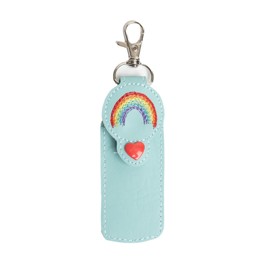 Blue Rainbow Lip Balm Case