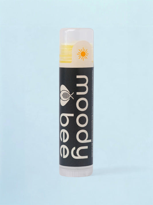 sunseeker lip balm Moody Bee Beeswax Lip Balm