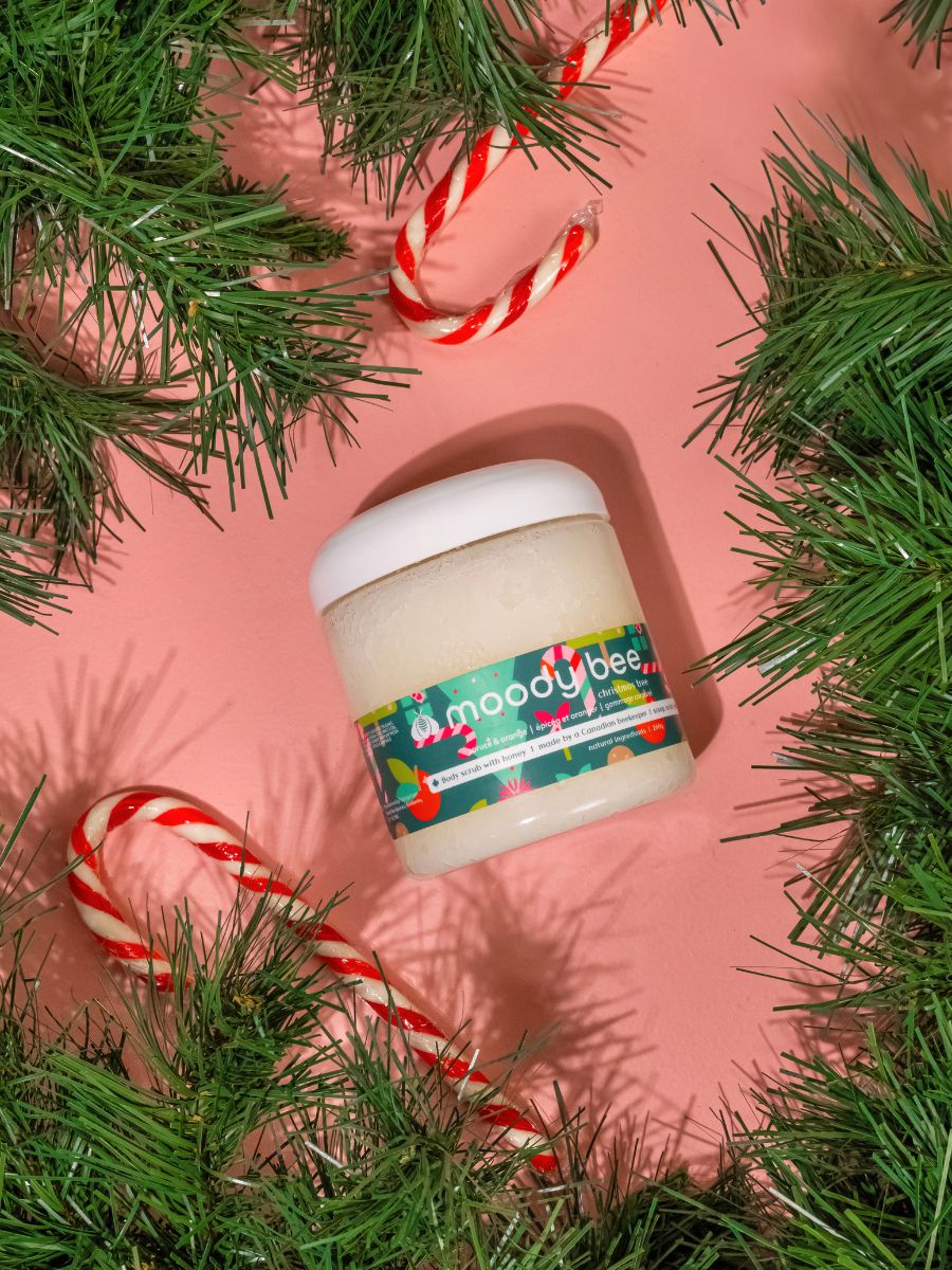 christmas tree body scrub 🎄