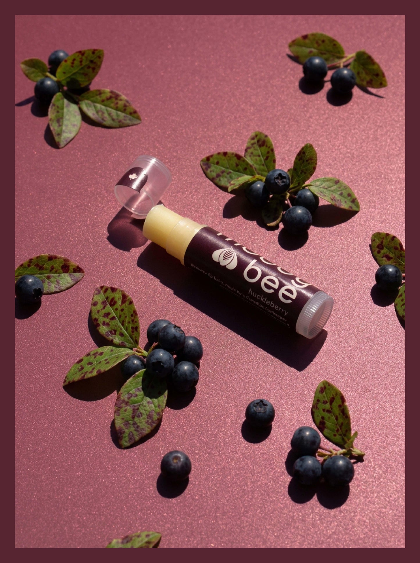 huckleberry - lip balm of the month! 40% off