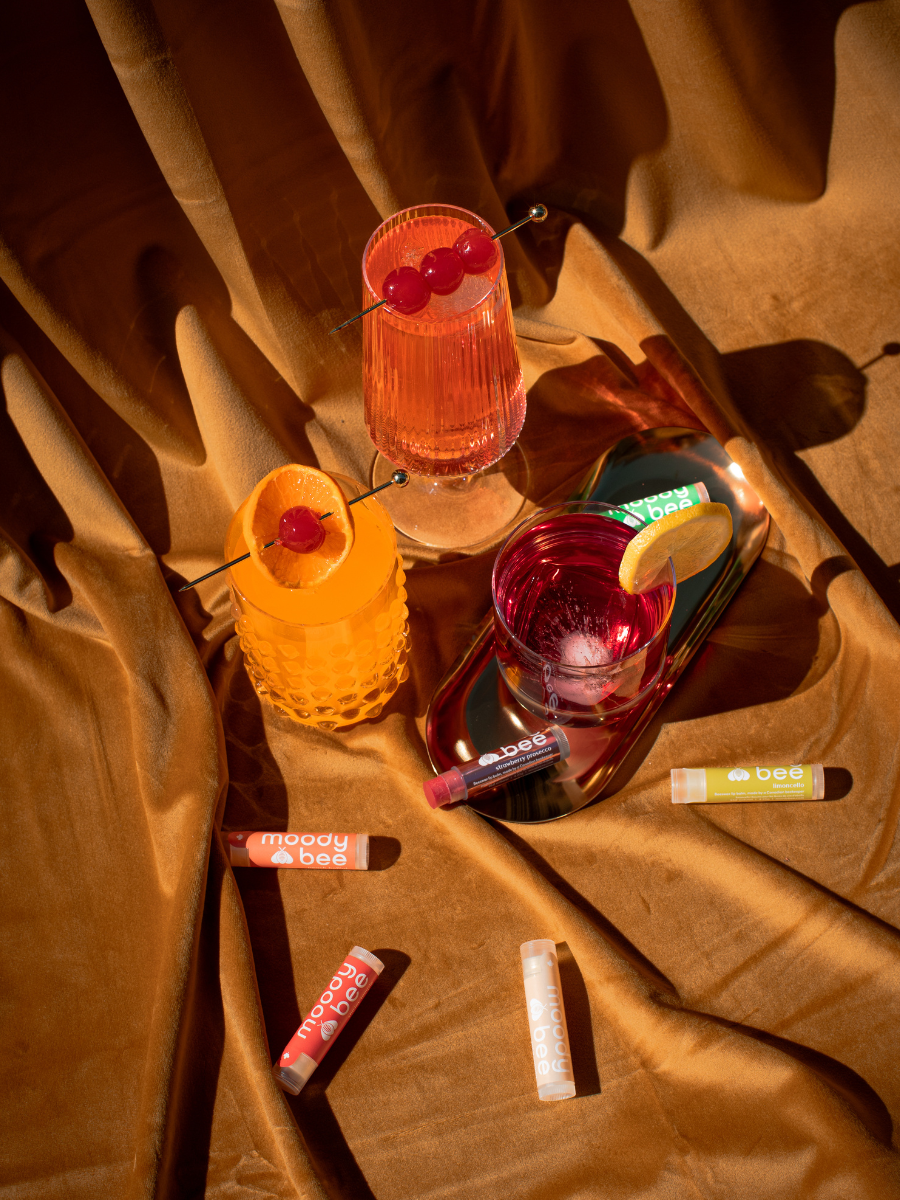 happy hour - including one tinted lip balm! 🍸💋