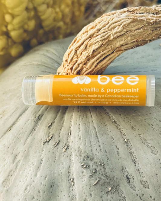 vanilla peppermint - the original moody bee lip balm